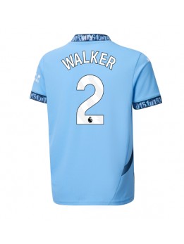 Billige Manchester City Kyle Walker #2 Hjemmedrakt 2024-25 Kortermet